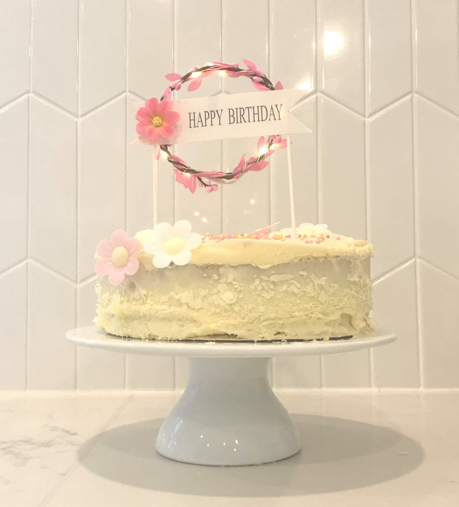 Cake Topper - Happy Birthday