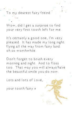 The Tooth Fairy Accessory Set
