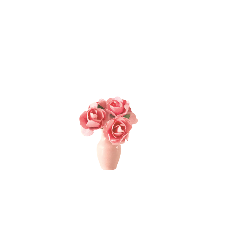 Long Stem Roses - Pink & Coral